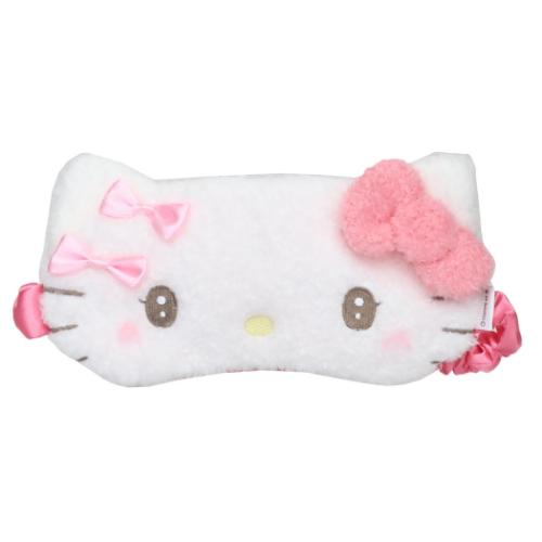 旅行用品 ハローキティ もこもこアイマスク サンリオ 粧美堂 睡眠 快眠 遮光 マシュマロポップ
