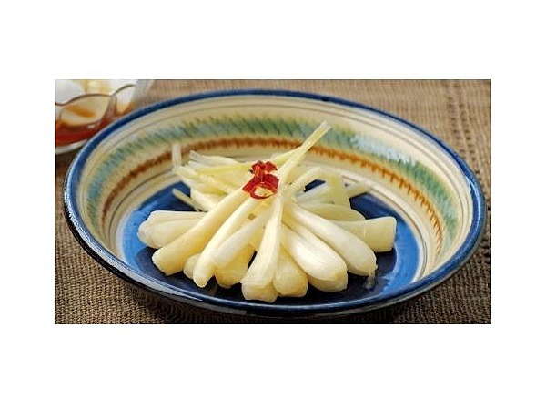 島らっきょ釜塩漬け